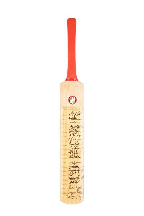 West Indies Cricket Bat With 20 Signatures Sporting Cricket