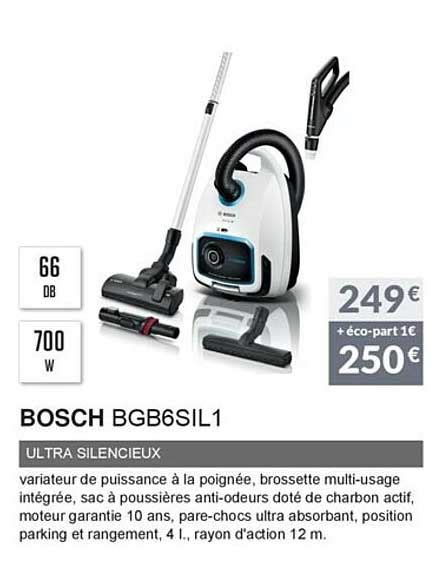 Promo Bosch Bgb Sil Chez Copra Icatalogue Fr