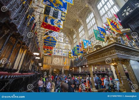 Westminster Abbey Interior, London, England, UK Editorial Stock Photo ...