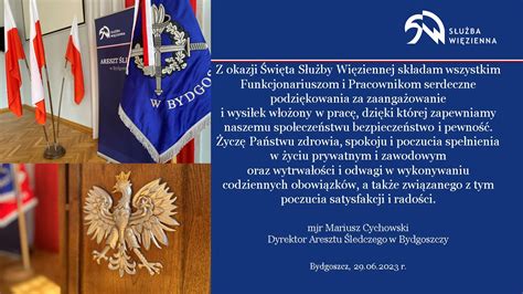 Życzenia z okazji Święta Służby Więziennej Służba Więzienna