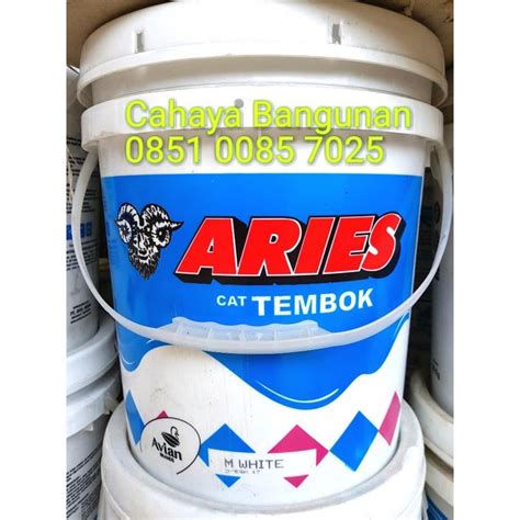 Jual Avian ARIES Avitex Cat Tembok Plafon Triplek Warna Pail Pel 20Kg