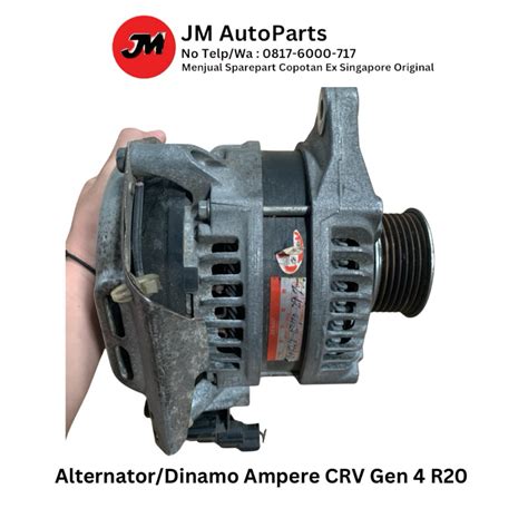 Jual Alternator Dinamo Ampere Honda Crv Gen R Original Copotan