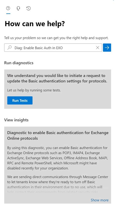 How To Temporarily Re Enable Basic Authentication In Exchange Online