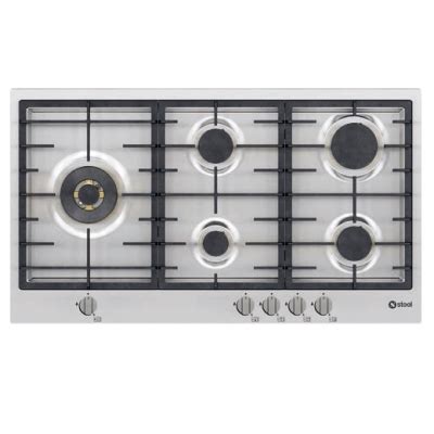 Table De Cuisson Steel Genesi Hobs Cm Feux Gaz