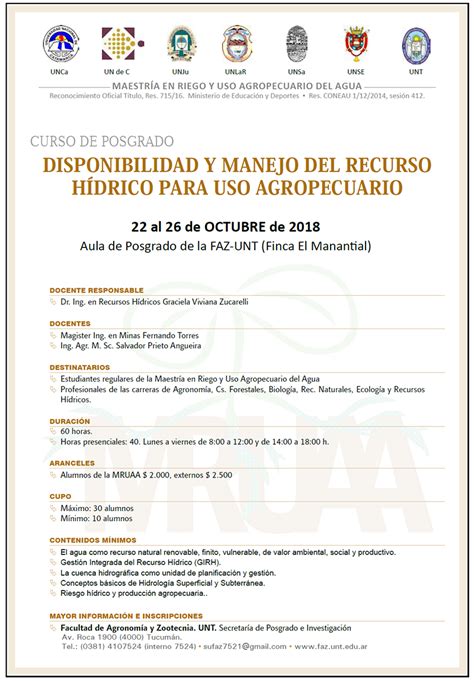 DISPONIBILIDAD Y MANEJO DEL RECURSO HÍDRICO PARA USO AGROPECUARIO