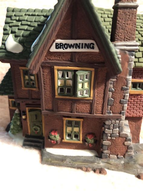 Dept 56 Heritage Dickens Village Series Browning Cottage 58246 5824 6 I020 Ebay