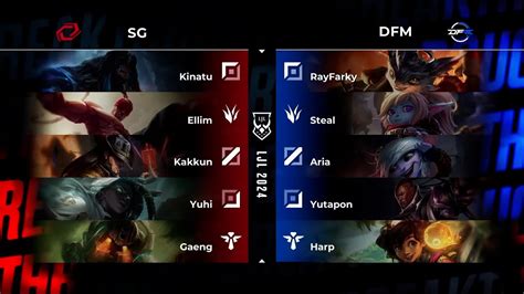 Ljl Spring Day Dfm Vs Sg Game Youtube