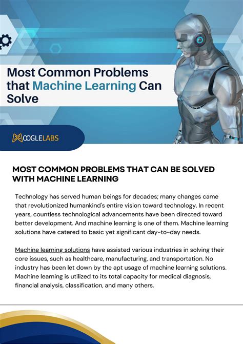 Most Common Problems That Can Be Solved With Machine Learning By