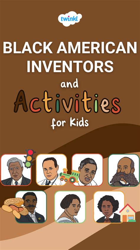 Black american inventors and activities for kids – Artofit