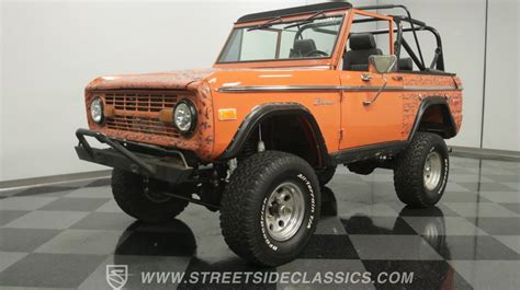 1973 Ford Bronco Classic Cars For Sale Streetside Classics