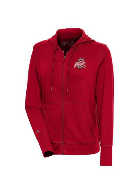 Ohio State Buckeyes Womens Moving Long Sleeve Full Zip Jacket