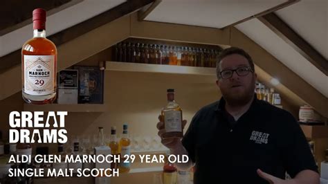 Whisky Review Aldi Glen Marnoch 29 Year Old Single Malt Scotch Sweet