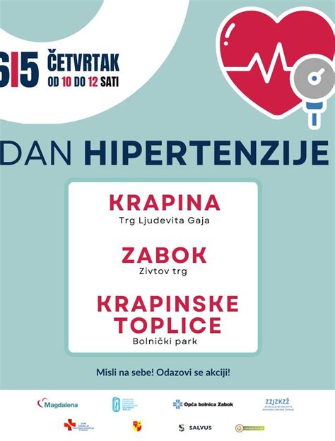 Svjetski dan hipertenzije Dom zdravlja Krapinsko zagorske županije