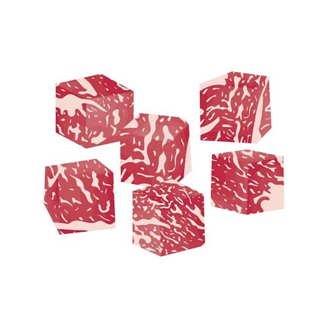 Japonés menú cubo barbacoa saikoro carne de vaca wagyu cocinero linda