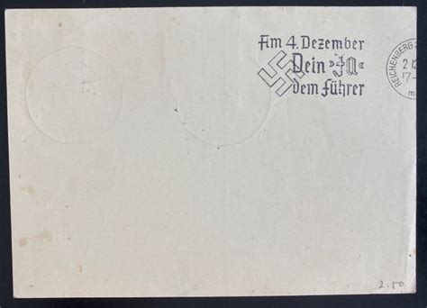 Frankfurt Sudetenland Germany Graf Zeppelin Ii Lz Pc Cover To