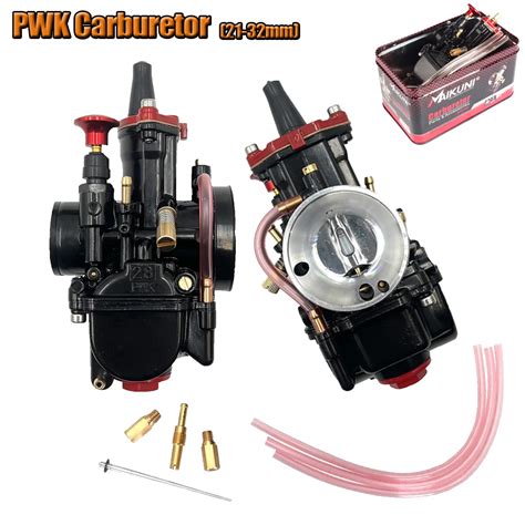 Motorcycle Maikuni Pwk Universal Carburetor 21 24 26 28 30 32 34mm New Black For Scooters