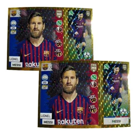 Estampa Lionel Messi Fifa Panini Meses Sin Intereses