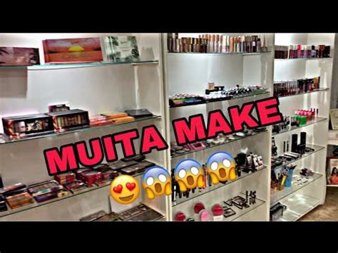 TOUR PELA LOJA DE MAQUIAGEM GLOSS MAKEUP YouTube