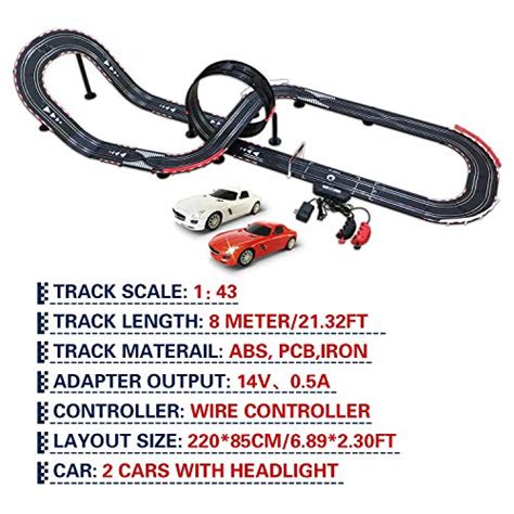 Agm Mastech Slot Car Set With Racing Assistant App No Asr Scale