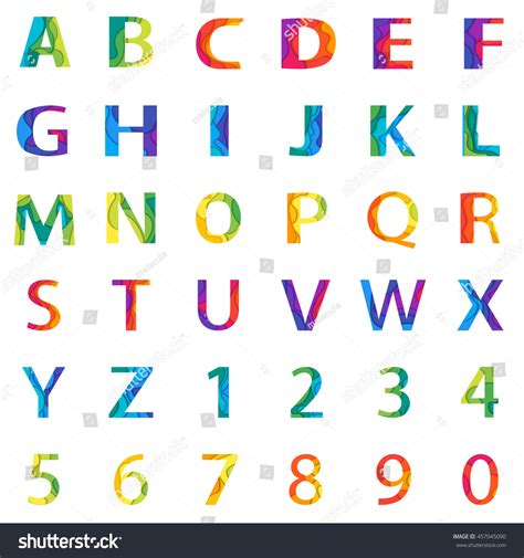 374062 Creative Colorful Number Images Stock Photos And Vectors