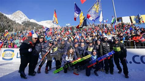 Biathlon Antholz Revivez En Vid O Les Podiums D Croch S Par Julia