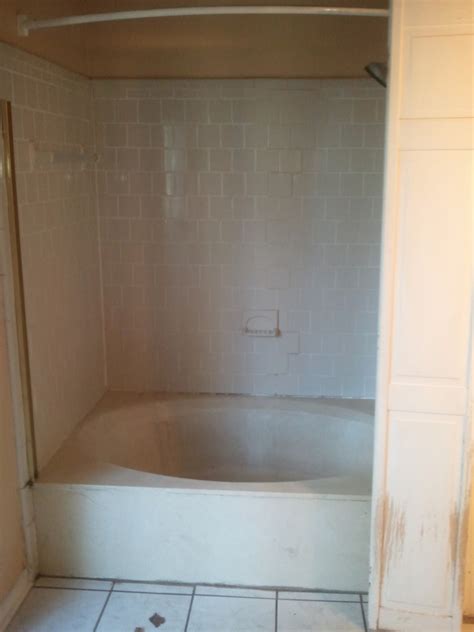 The Clark Castle How To Turn A Garden Tub Into A Dual Head Shower Of