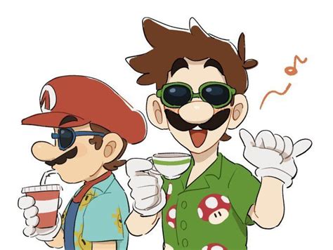 Beach day! | Super mario art, Mario fan art, Super mario and luigi