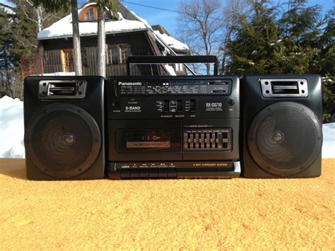 Radiomagnetofon Panasonic Wej Cie Cd Boombox Z Prl