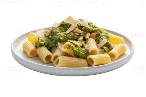 Pesto Pasta With Pine Nuts 47556152 Png