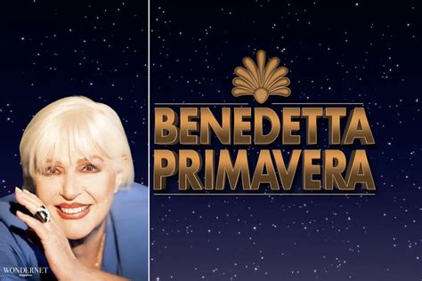 Benedetta Primavera Su Rai1 Il Nuovo Show Con Loretta Goggi