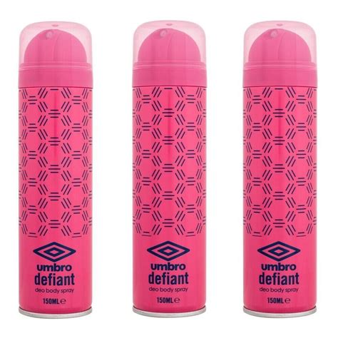 Umbro Defiant Women Deo Body Spray Long Lasting Floral Fragrance 150ml