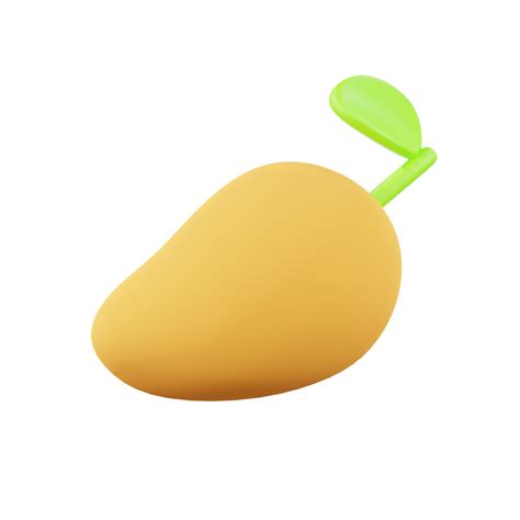 3d Icon Rendering Mango 22992103 PNG