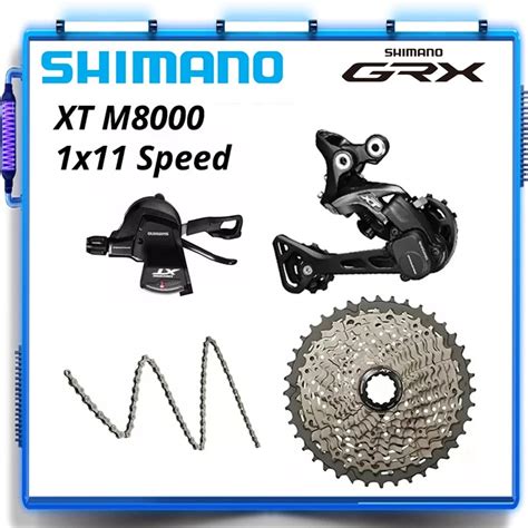 SHIMANO DEORE XT M8000 1x11 속도 변속기 그룹셋 변속 레버 RD M8000 GS SGS CN HG701