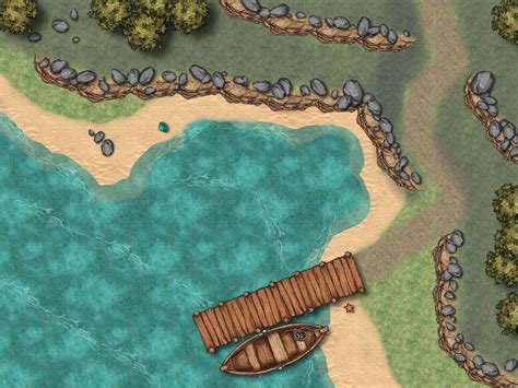 Drowned Sailor Encounter_Dragons of Stormwreck Isle | Inkarnate - Create Fantasy Maps Online