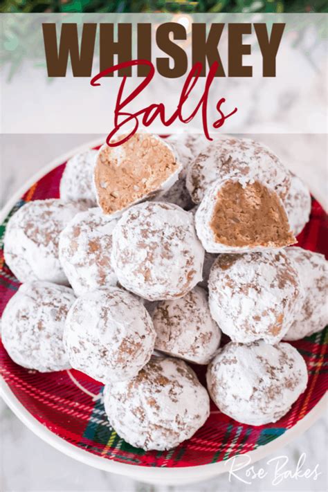 No Bake Whiskey Kisses Recipe Aka Whiskey Balls Or Bourbon Balls