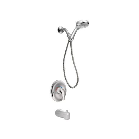 Moen Chateau Posi Temp Tub Showertrim Kit With Hand Shower In Chrome Valve Sold Separatel