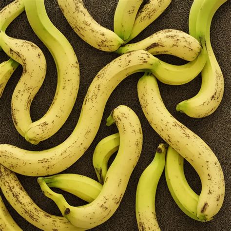 Circular Fractal Bananas That Grow Like Coral Inside Stable