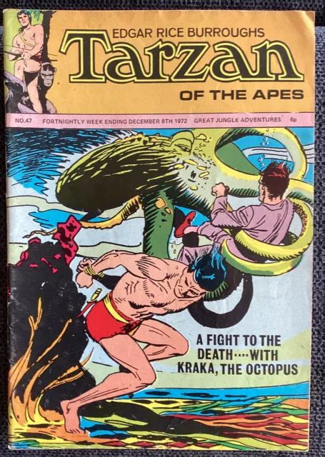 TARZAN OF THE Apes Uk Comic 47 Edgar Rice Burroughs EUR 6 05 PicClick FR