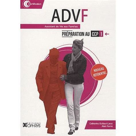 ADVF Préparation au CCP 1 Cdiscount Librairie