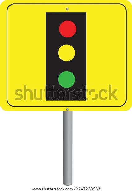 Vertical Traffic Light Hanging Traffic Light Stock Vector (Royalty Free ...