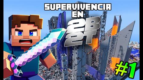 Supervivencia En 2b2t Ep01 Nos Mudamos De Base Youtube