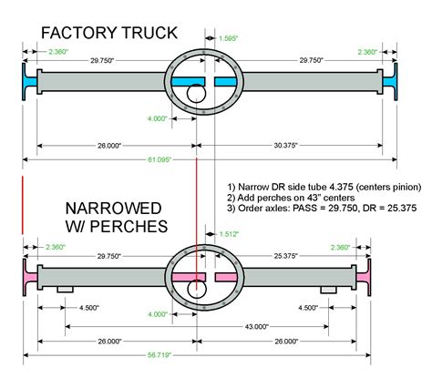 Ford 9 Axle Shaft Lengths