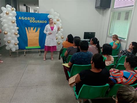 Agosto Dourado Policlínica Codajás realiza palestras educativas de