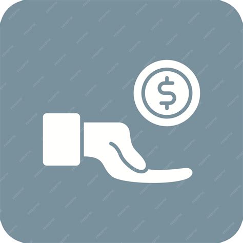 Premium Vector | Hand Holding Coin Icon