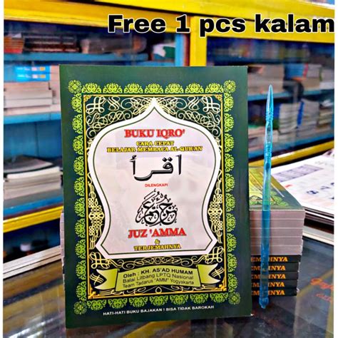 Jual Buku Iqro Juz Amma Terjemahan Besar Buku Iqra Belajar Mengaji