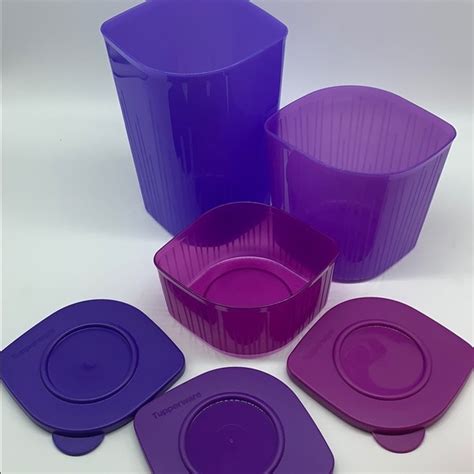 Tupperware Kitchen Tupperware Fresh N Cool Refrige Container Set Of