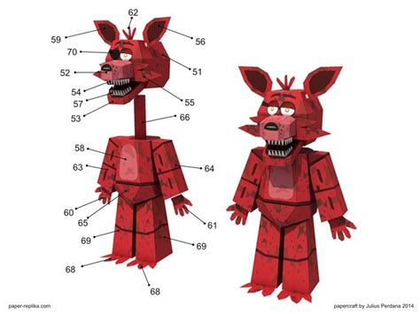 Five Nights At Freddy S Paper Craft Five Nights At Freddy S Five Night Paper Crafts