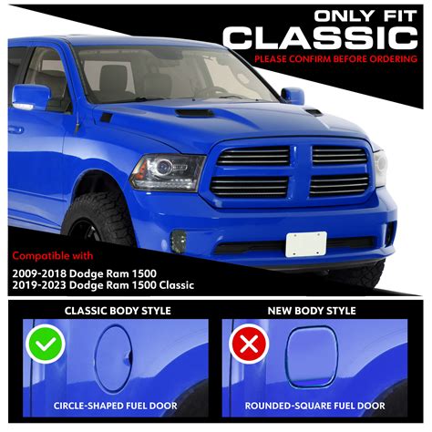 Tyger T1 Soft Roll Up Fit 2009 2018 Dodge Ram 1500 2019 2023 Classic 5 7in Bed