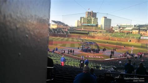 Wrigley Field Seat View 216 Cabinets Matttroy