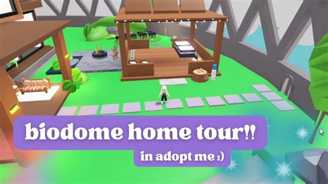 Biodome Home Tour Adopt Me Youtube